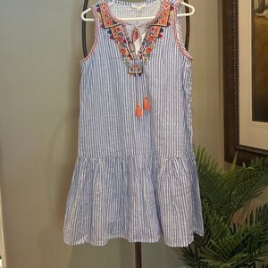 Beach Lunch Lounge Linen NWT Sundress M